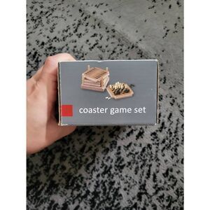 NWT Promark wooden Coaster Game Set